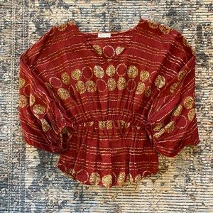 Elastic Waist Top by Bucket List